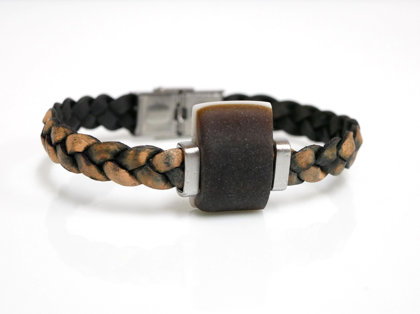 braccialetto marrone