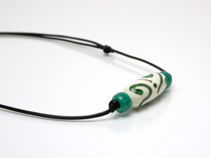 Kette  sportlich beige-grün